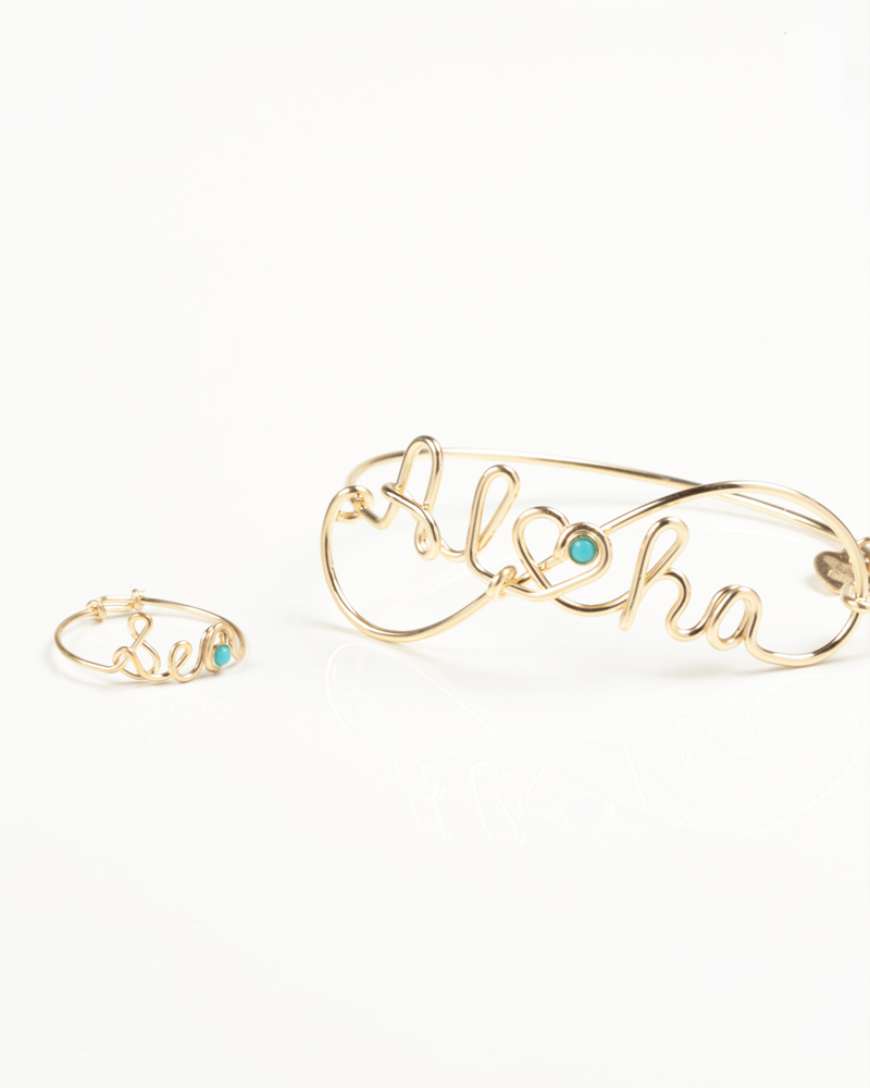 オシャレな海外デザインのジュエリー 華奢な海外インポート14金ゴールドフィルドアクセ